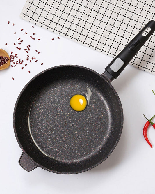 مقلاة فيسمان ريبوستو من الألومنيوم الأسود 24 سم