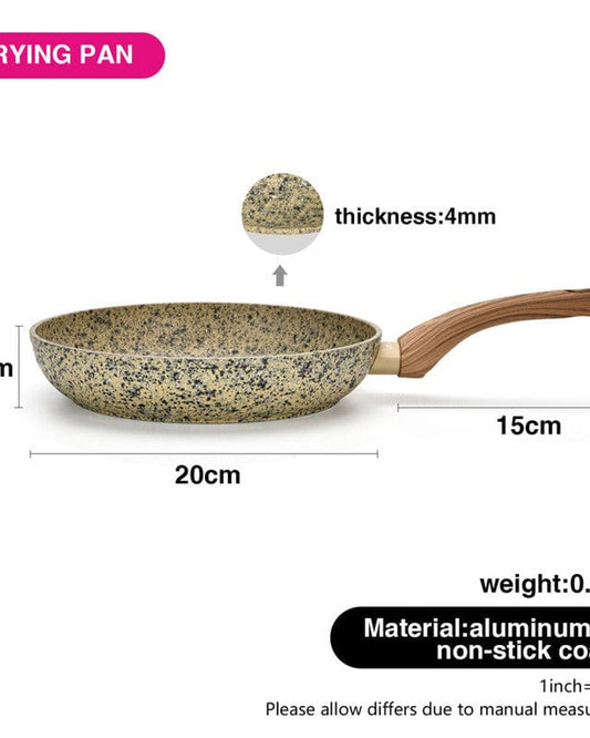 مقلاة فيسمان كريما نوفا مع قاعدة حثية، خضراء، 20×4.5 سم