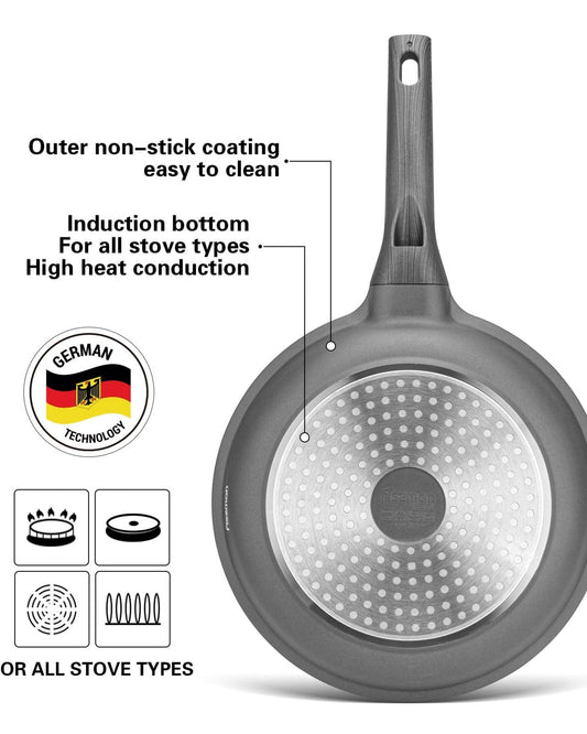 مقلاة فيسمان بريستيج سوداء 20 سم