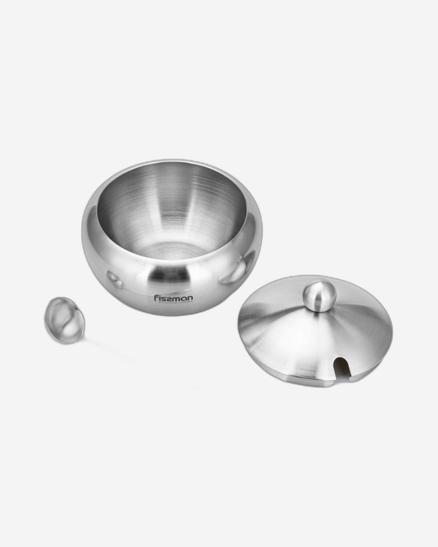 وعاء سكر فيسمان فضي 460 مل