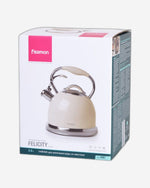 غلاية فيسمان فيليسيتي الصافرة سعة 2.6 لتر (فولاذ مقاوم للصدأ)