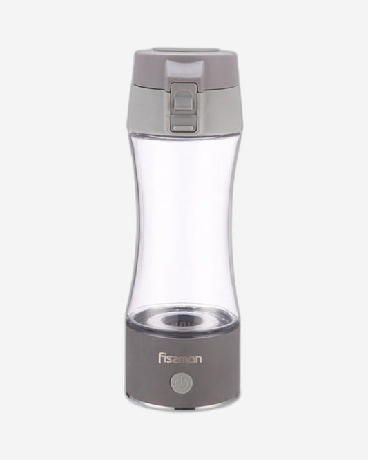 زجاجة مياه فيسمان مولدة للهيدروجين، رمادية اللون، سعة 320 مل