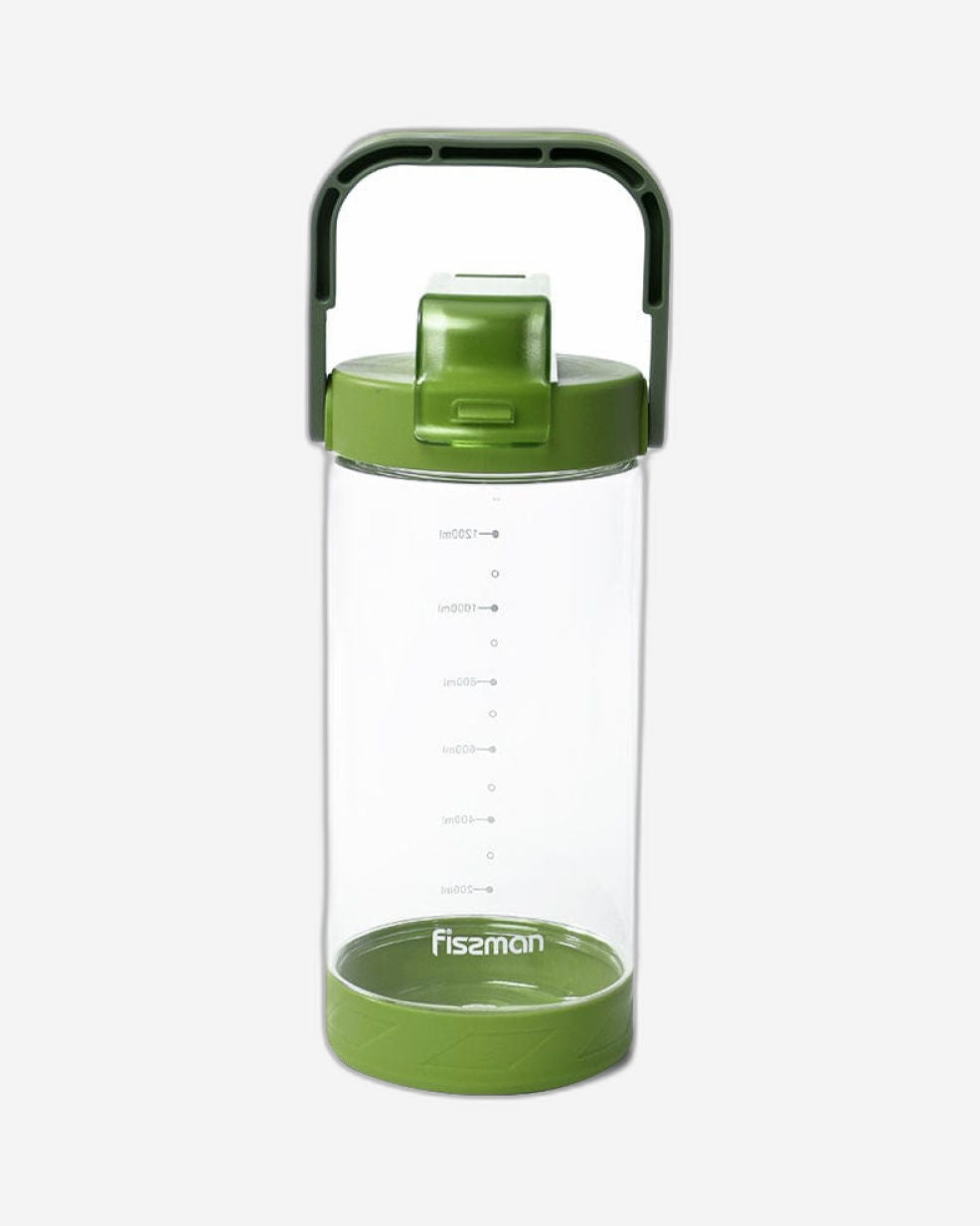 زجاجة مياه 1400 مل للأطفال مصنوعة من البلاستيك وخالية من مادة BPA وغير سامة، باللون الأزرق