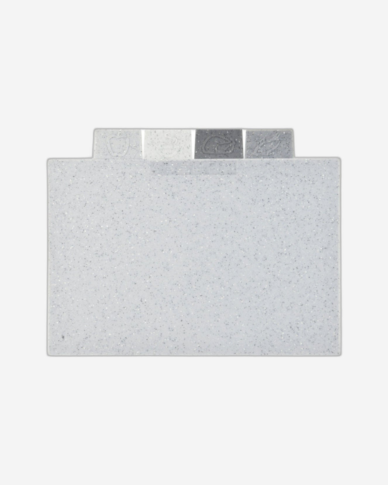 مجموعة ألواح تقطيع فيسمان المرنة مع حامل، 4 قطع، متعددة الألوان، 29×22 سم