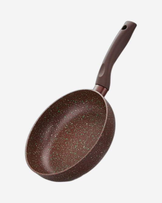 مقلاة فيسمان موسز ستون الاحترافية غير اللاصقة، لون بني، 20×5.5 سم