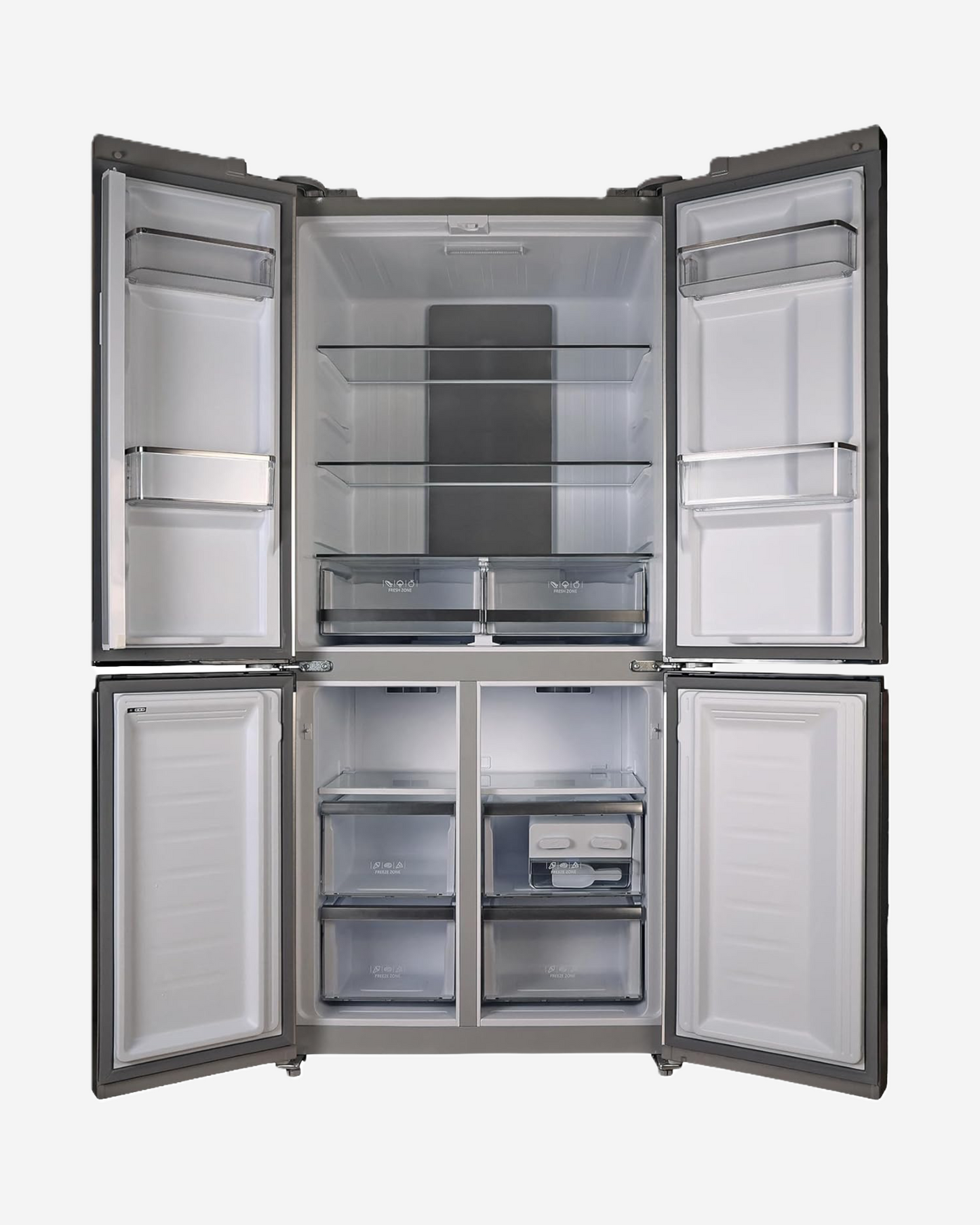 Black+Decker 436L Total No Frost Cross Door Refrigerator