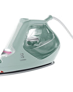 Electrolux Steam Iron, 2300W with Steam, OutdoorCare, and Resilium Soleplate, Linen Green