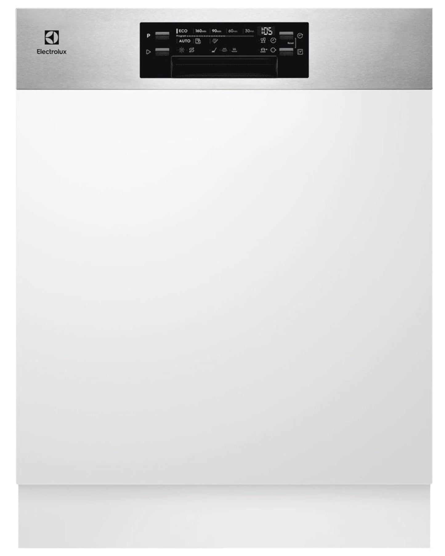 غسالة أطباق إلكترولوكس شبه مدمجة مع 13 مكانًا للأطباق، 60 سم