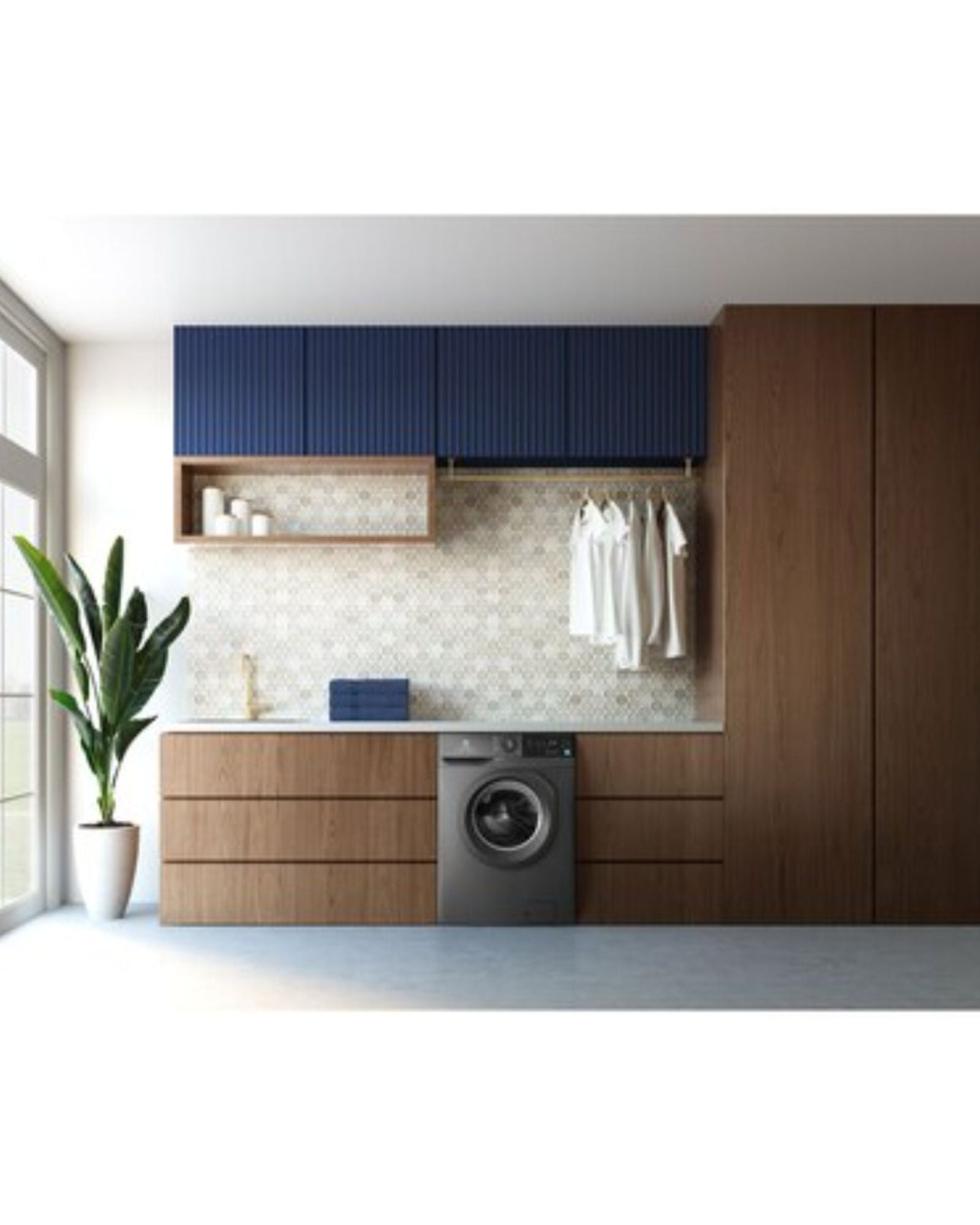 غسالة ومجفف ملابس من إلكترولوكس، سعة 7 كجم/5 كجم