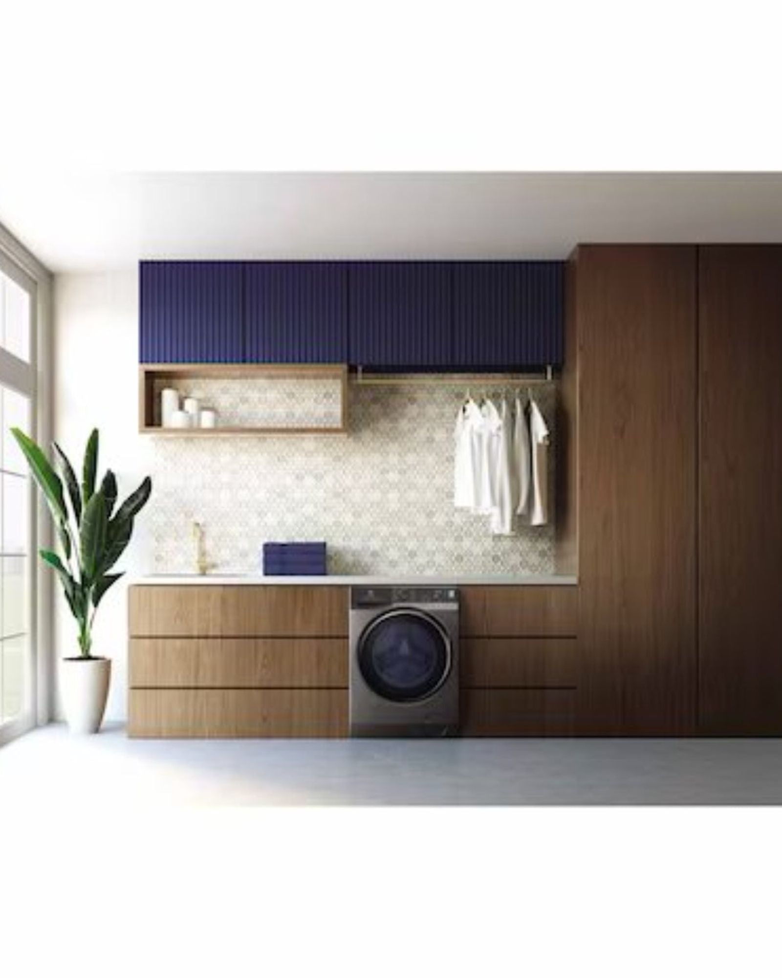 غسالة ومجفف ملابس من إلكترولوكس سعة 9 كجم/6 كجم