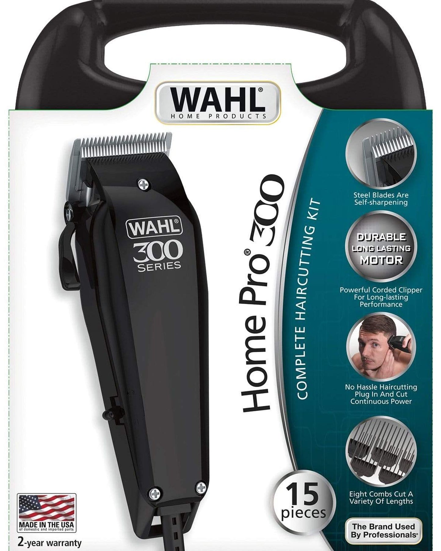 سلسلة Wahl 300 مع حقيبة مقبض