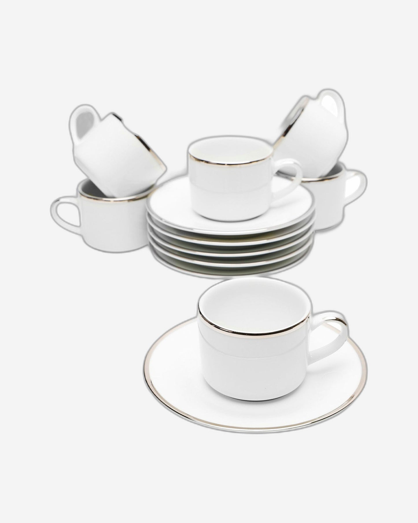 مجموعة دانكوتوا 3 مم من الأقراط المسطحة/الأشرطة CCS 6+6