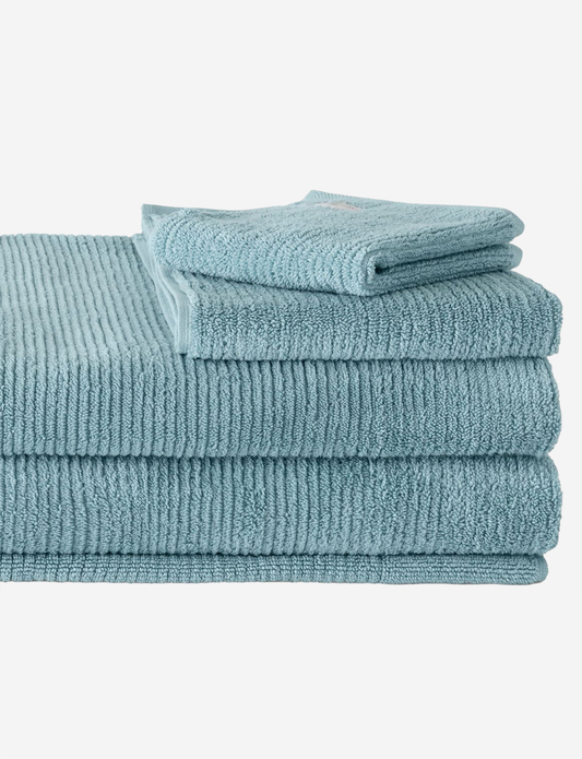 Sheridan Living Textures Sheet Towel Misty Teal