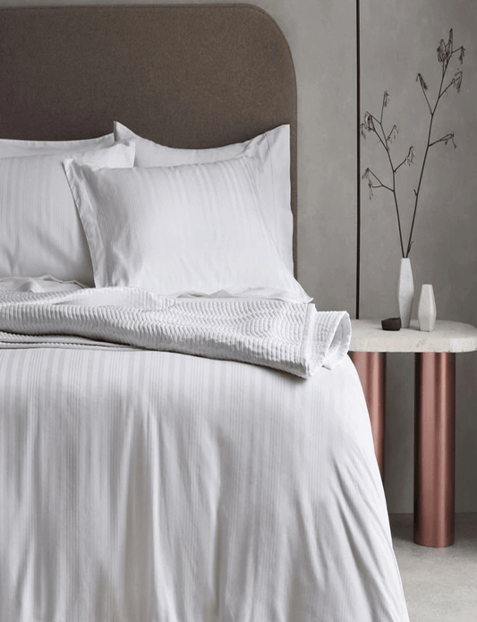 Sheridan Newmark Double Duvet Cover & PC Set Snow