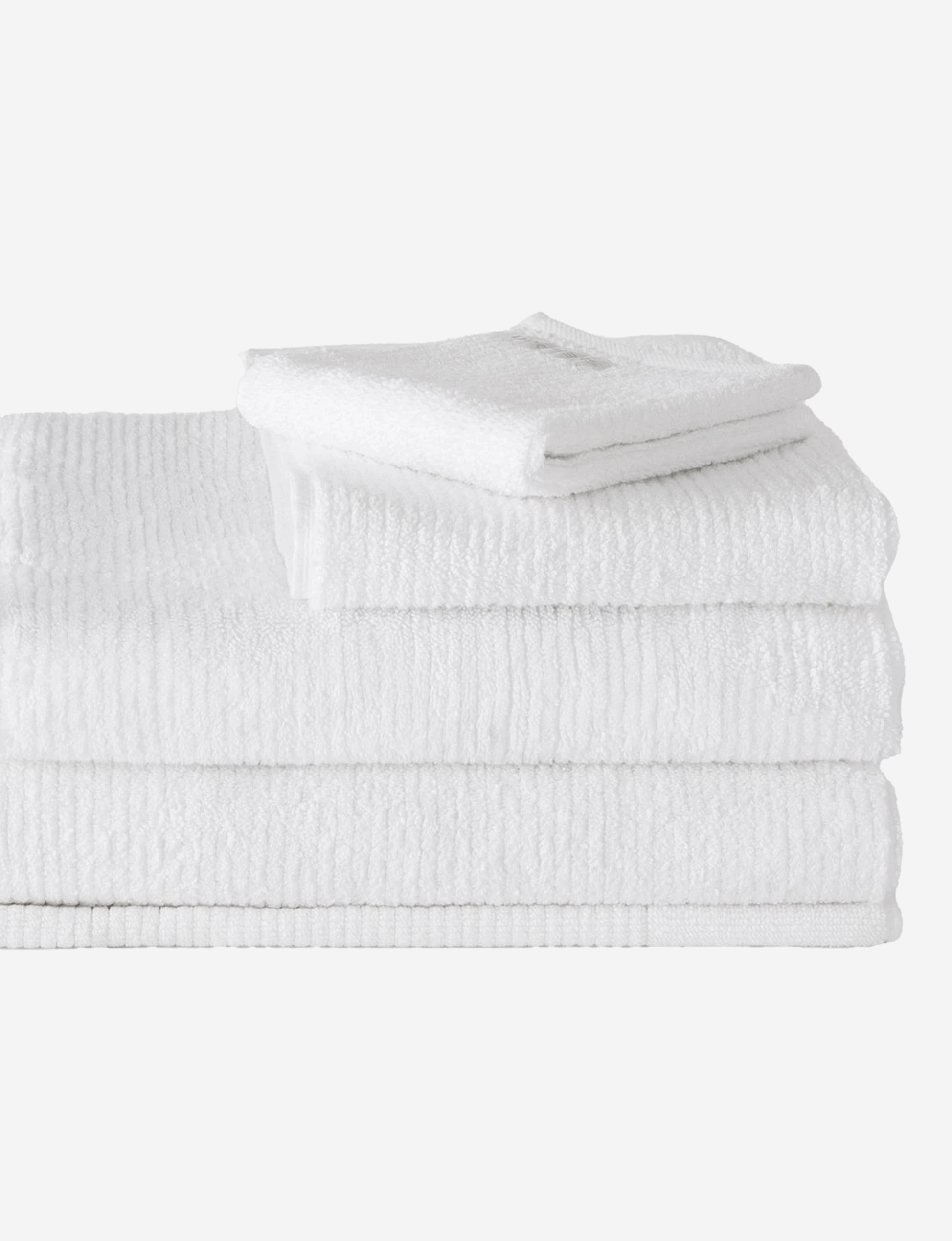 Sheridan Living Textures Bath Towel White