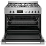 موقد إلكترولوكس قائم بذاته سعة 116 لترًا مزود بموقد غاز وفرن كهربائي