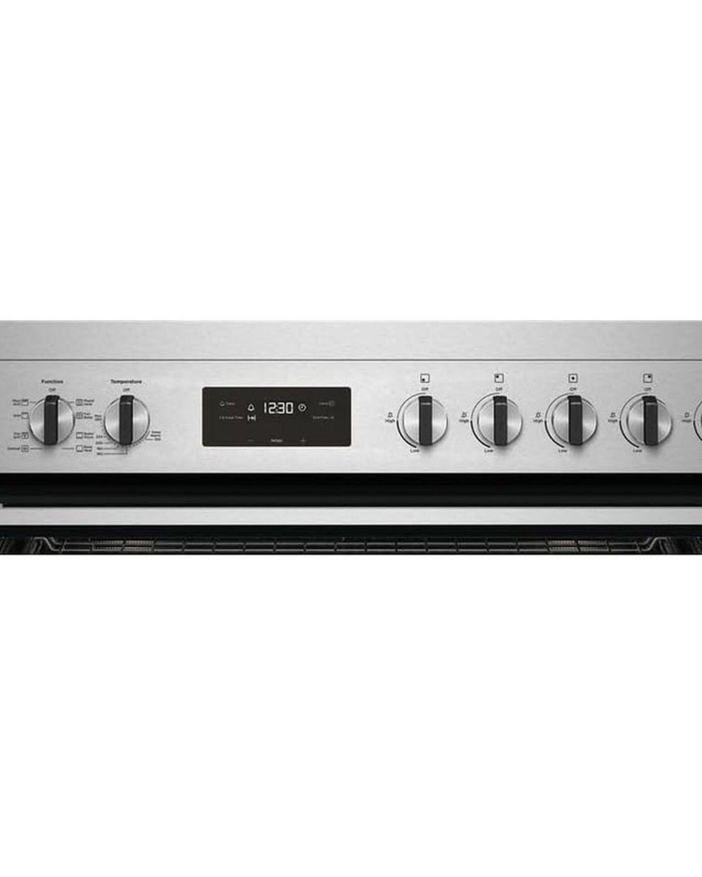 طباخ إلكترولوكس قائم بذاته مع موقد غاز وفرن كهربائي كبير سعة 116 لترًا 90 سم