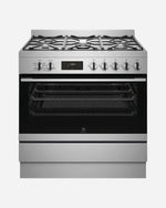 موقد إلكترولوكس قائم بذاته سعة 116 لترًا مزود بموقد غاز وفرن كهربائي