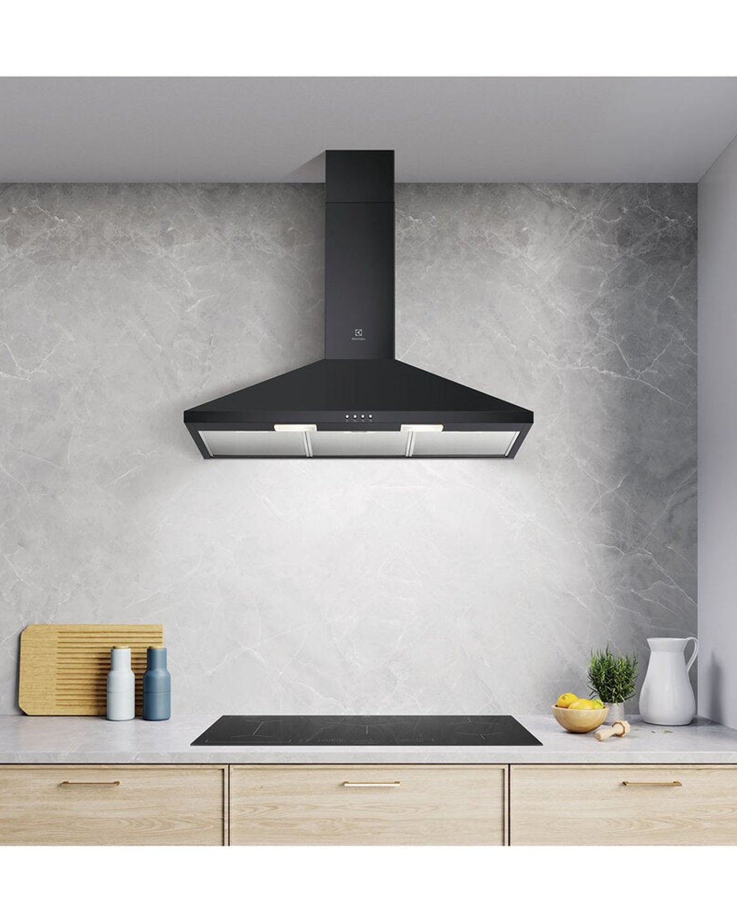 شفاط المدخنة Electrolux UltimateTaste 300 مقاس 90 سم