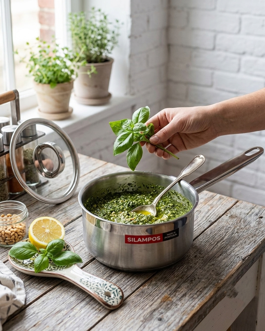 Silampos Atlantico Saucepan with Lid 20Cm
