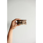 مجموعة قواعد أكواب خشبية من نورديكو - 4 قطع