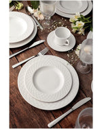 طقم عشاء بورسلين إنجريد من ترامونتينا برازيل، ١٢ قطعة