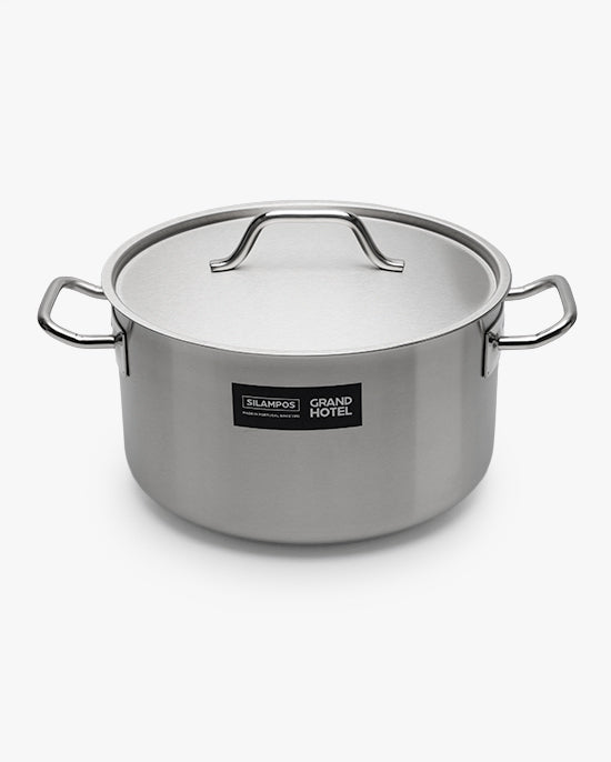 Silampos Grand Hotel Stock Pot 14liters 32cm W/ Lid