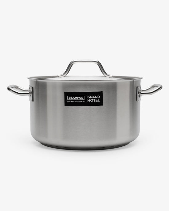 Silampos Grand Hotel Stock Pot 14liters 32cm W/ Lid