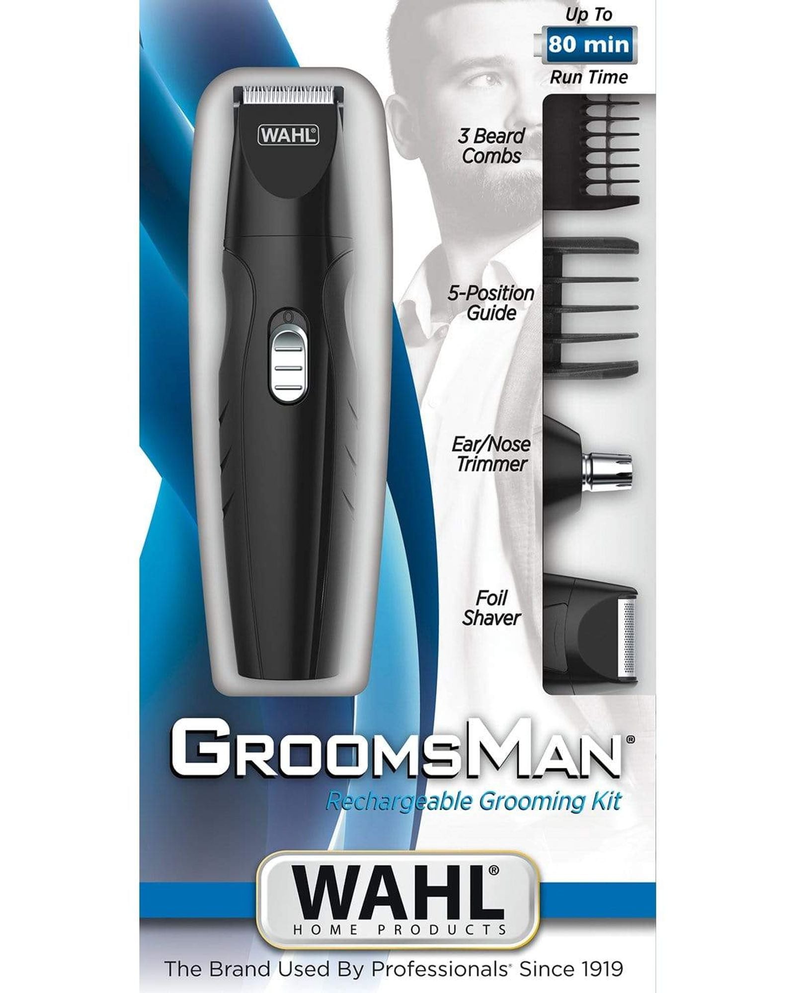 ماكينة Wahl Groomsman متعددة الاستخدامات + ماكينة حلاقة للجسم