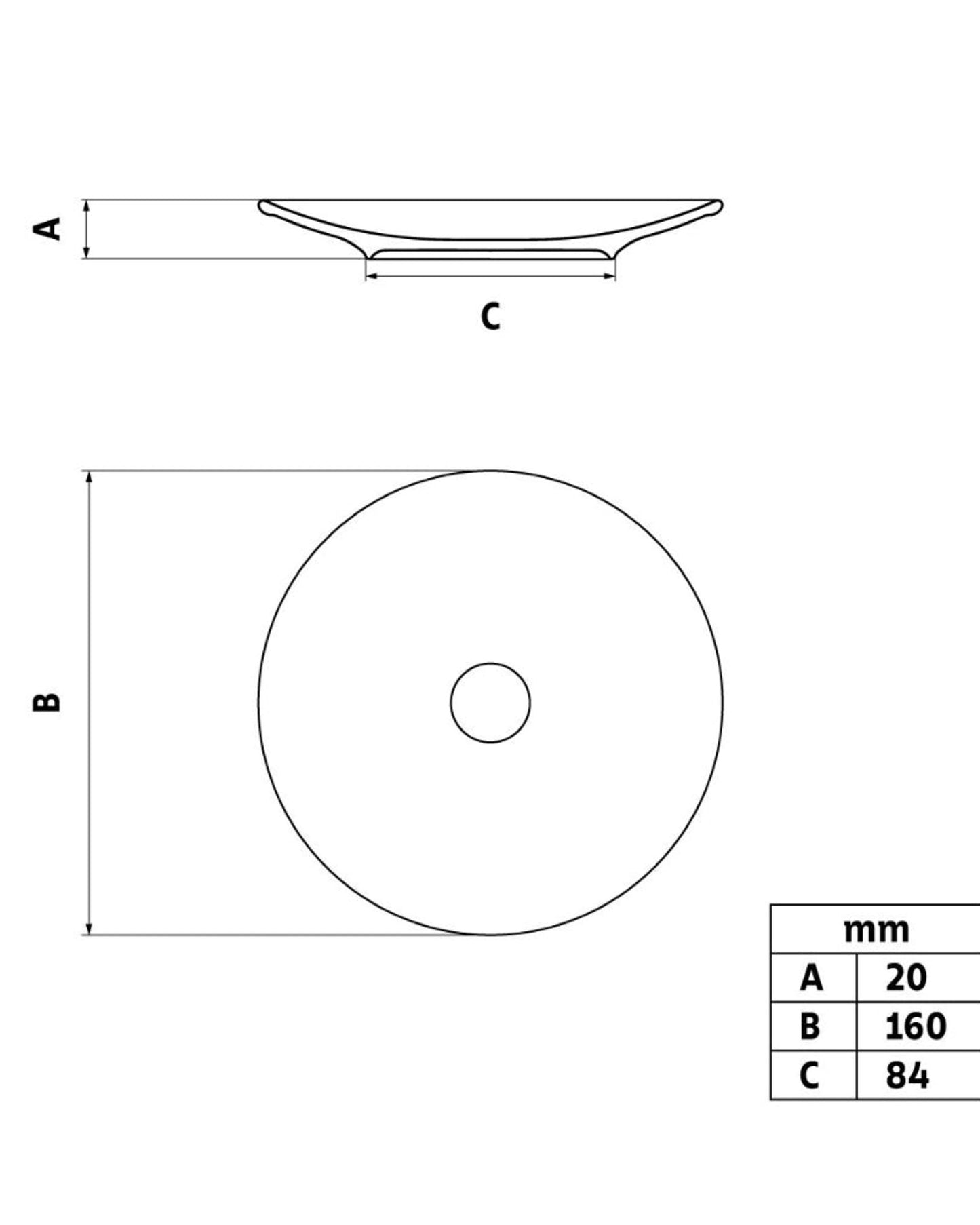 طبق خبز من الخزف البني من ترامونتينا روستيكو، 16 سم