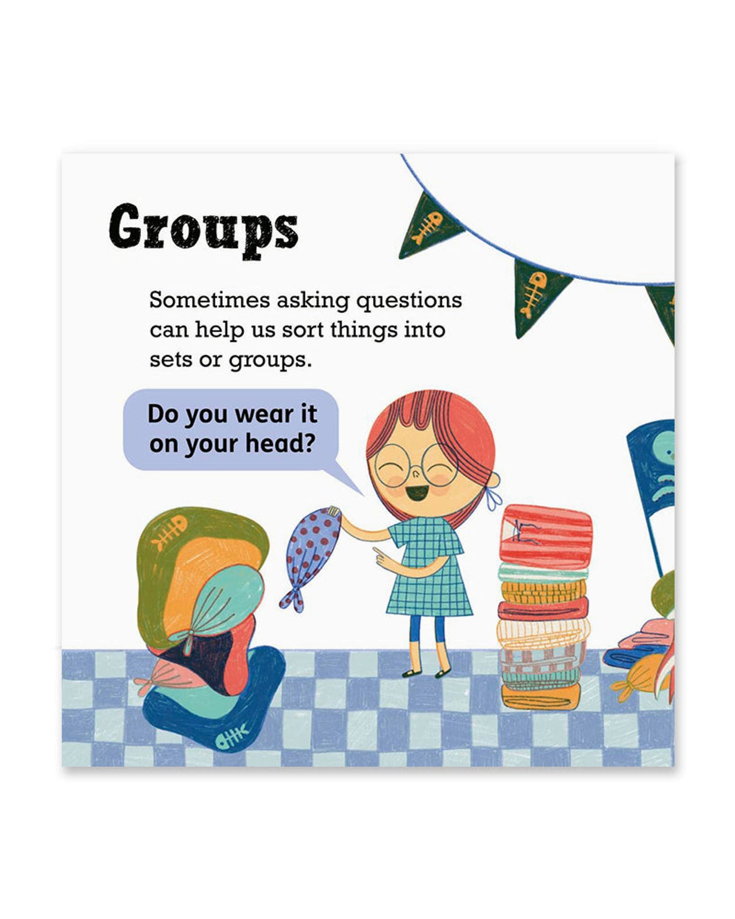 كلمات الرياضيات للأطفال الصغار: الفرز