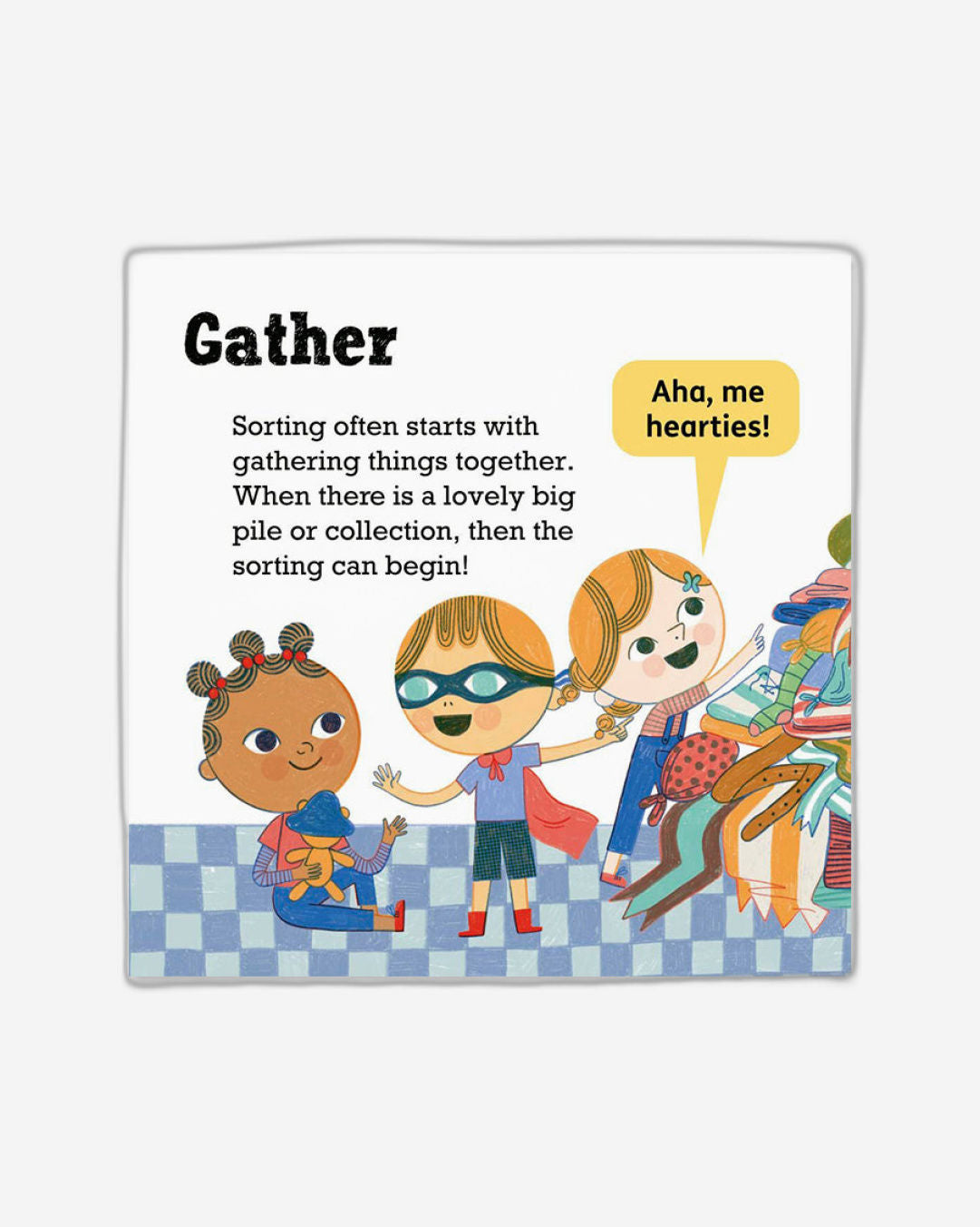 كلمات الرياضيات للأطفال الصغار: الفرز