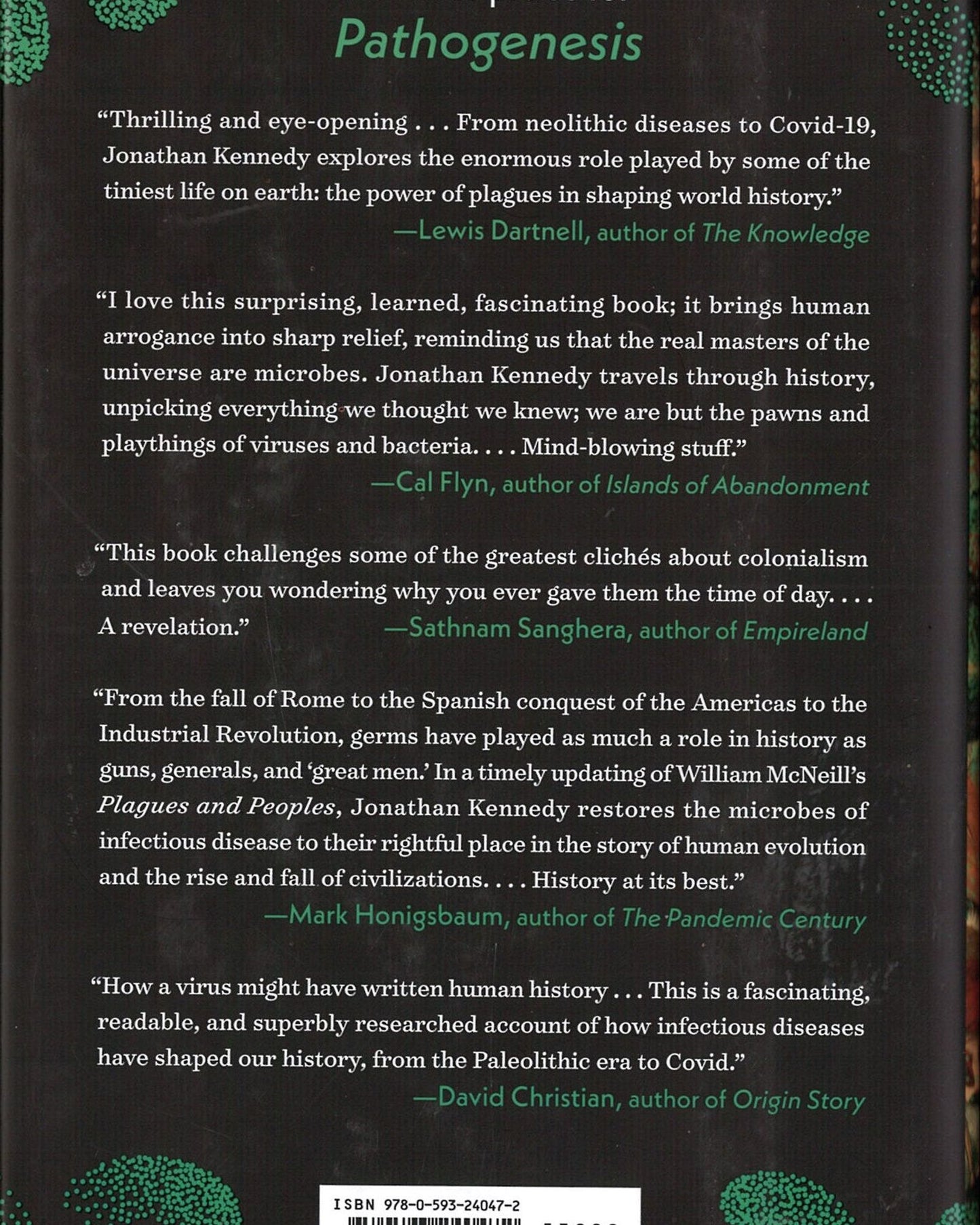 علم الأمراض: تاريخ العالم في ثماني أوبئة