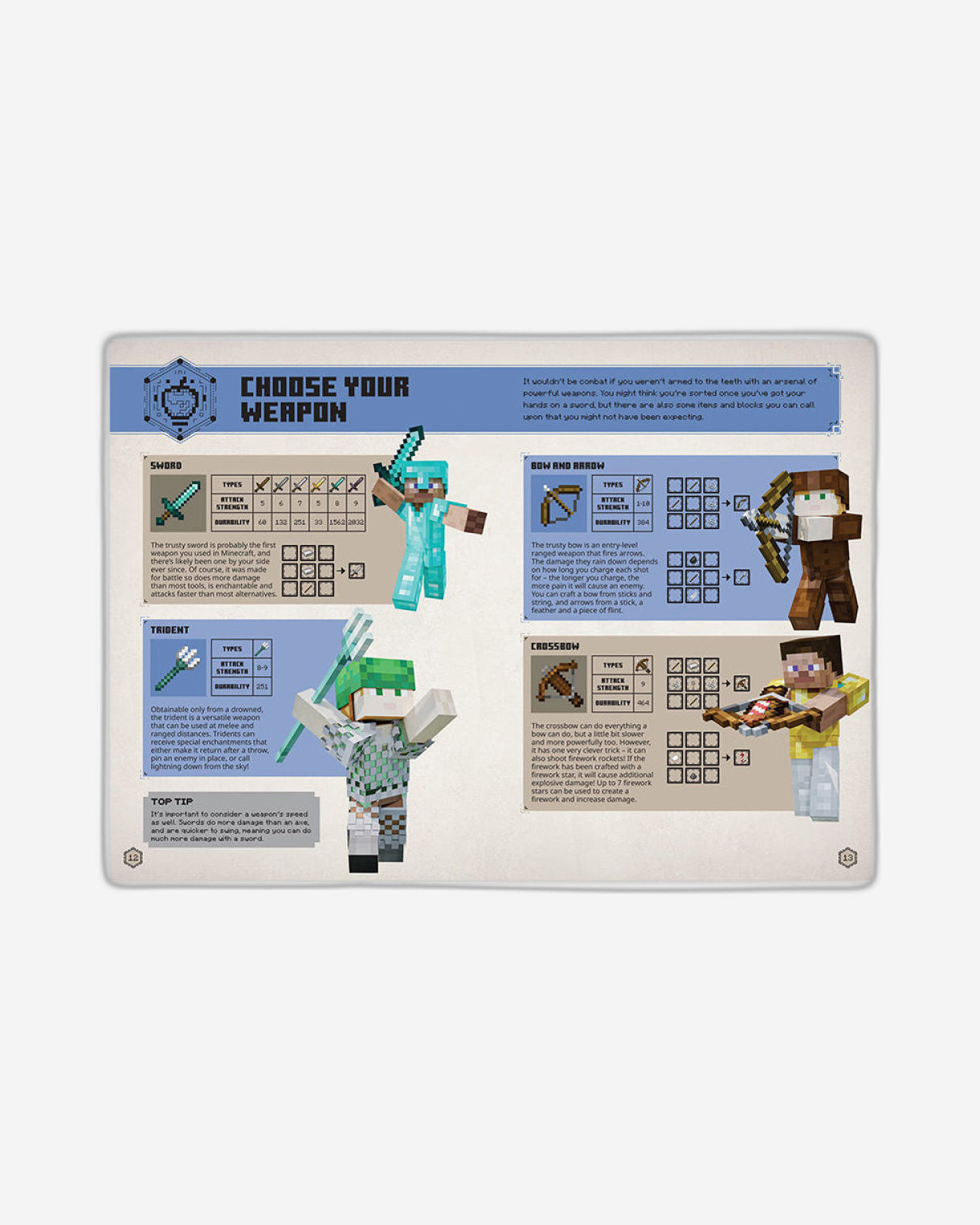 دليل القتال الرسمي الجديد كليًا في Minecraft