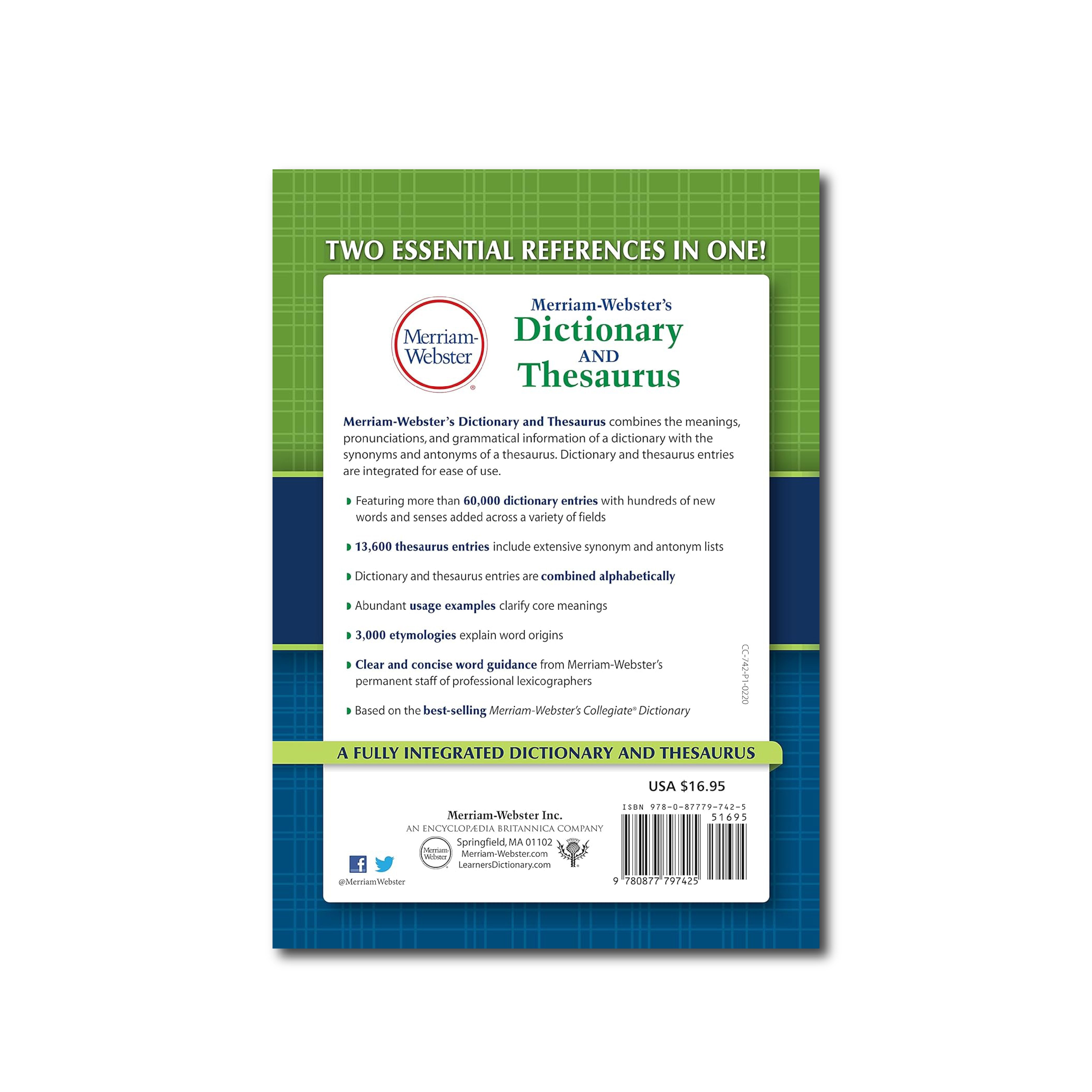 قاموس ميريام وبستر والمرادفات