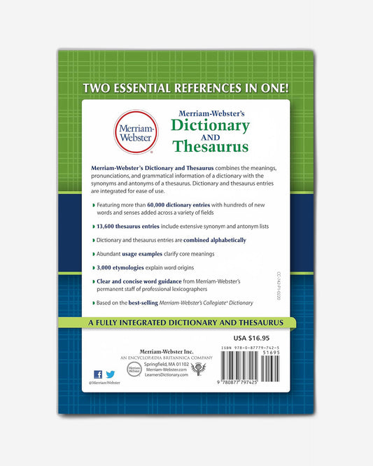 قاموس ميريام وبستر والمرادفات