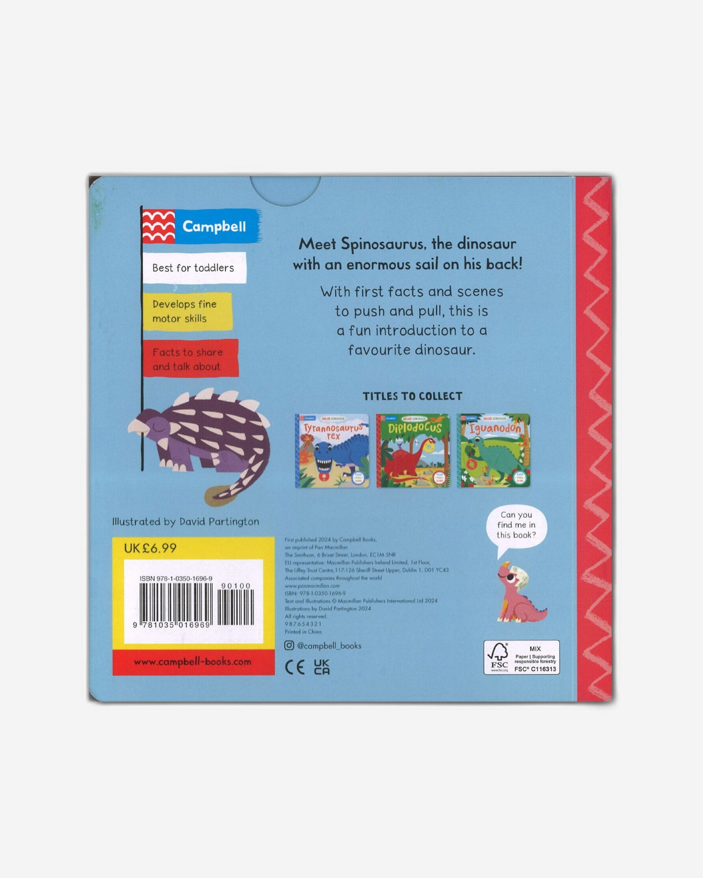 سبينوصور: كتاب عن الديناصورات: الدفع والسحب والانزلاق