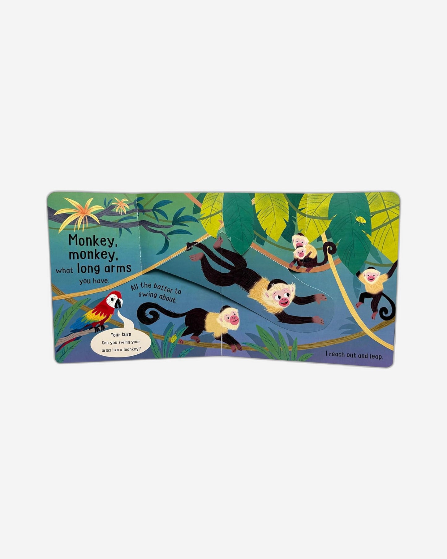 القرد، القرد، ما هذا الذيل المجعد الذي لديك!