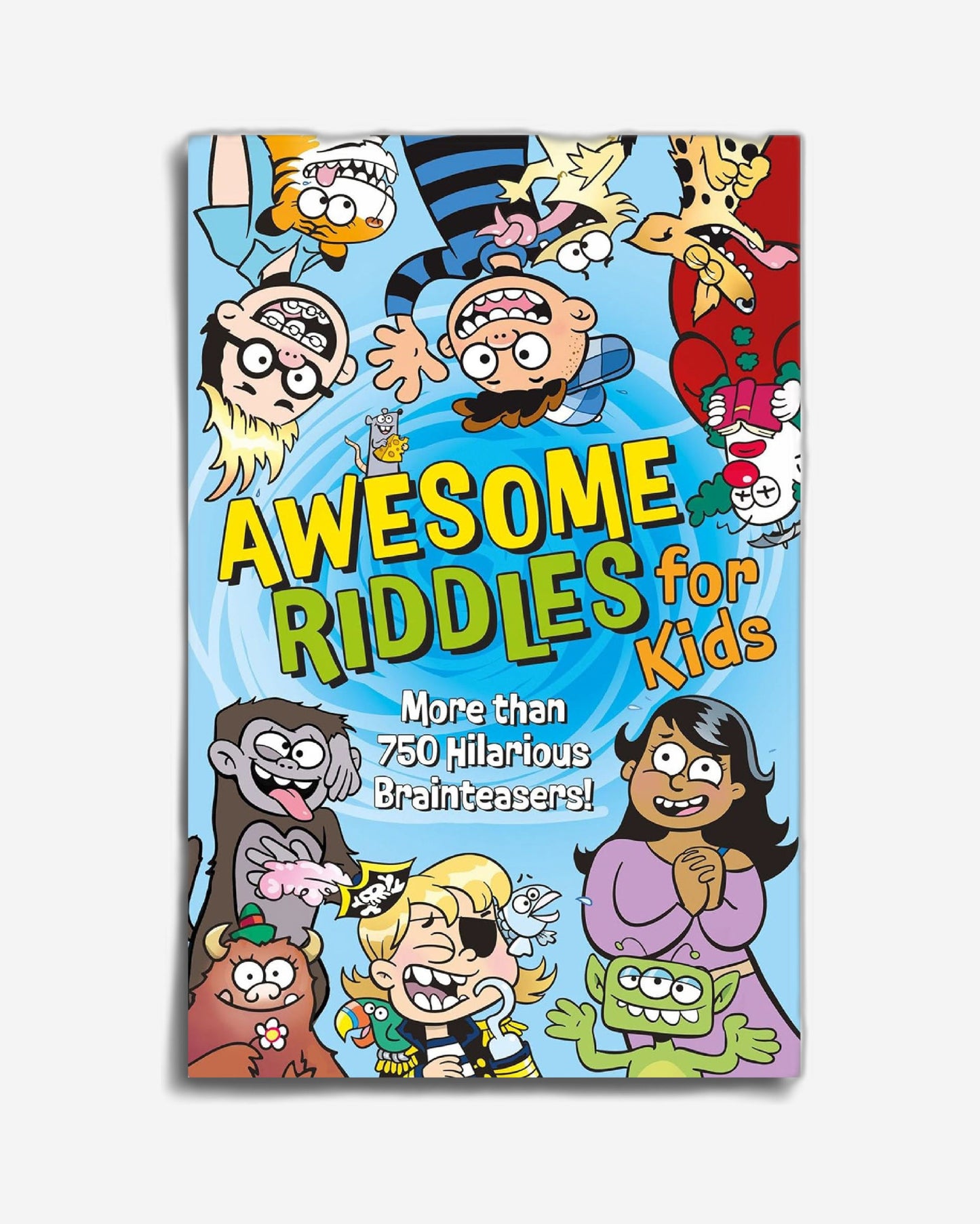 ألغاز رائعة للأطفال: أكثر من 750 لغزًا مضحكًا