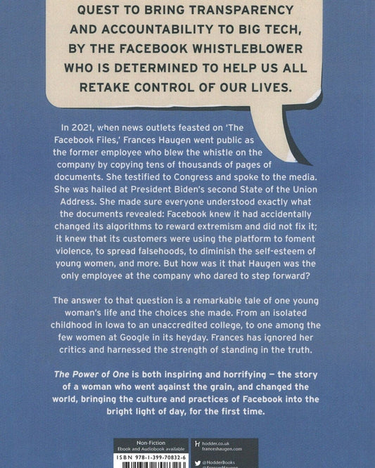 قوة الواحد: إطلاق صافرة الإنذار على فيسبوك