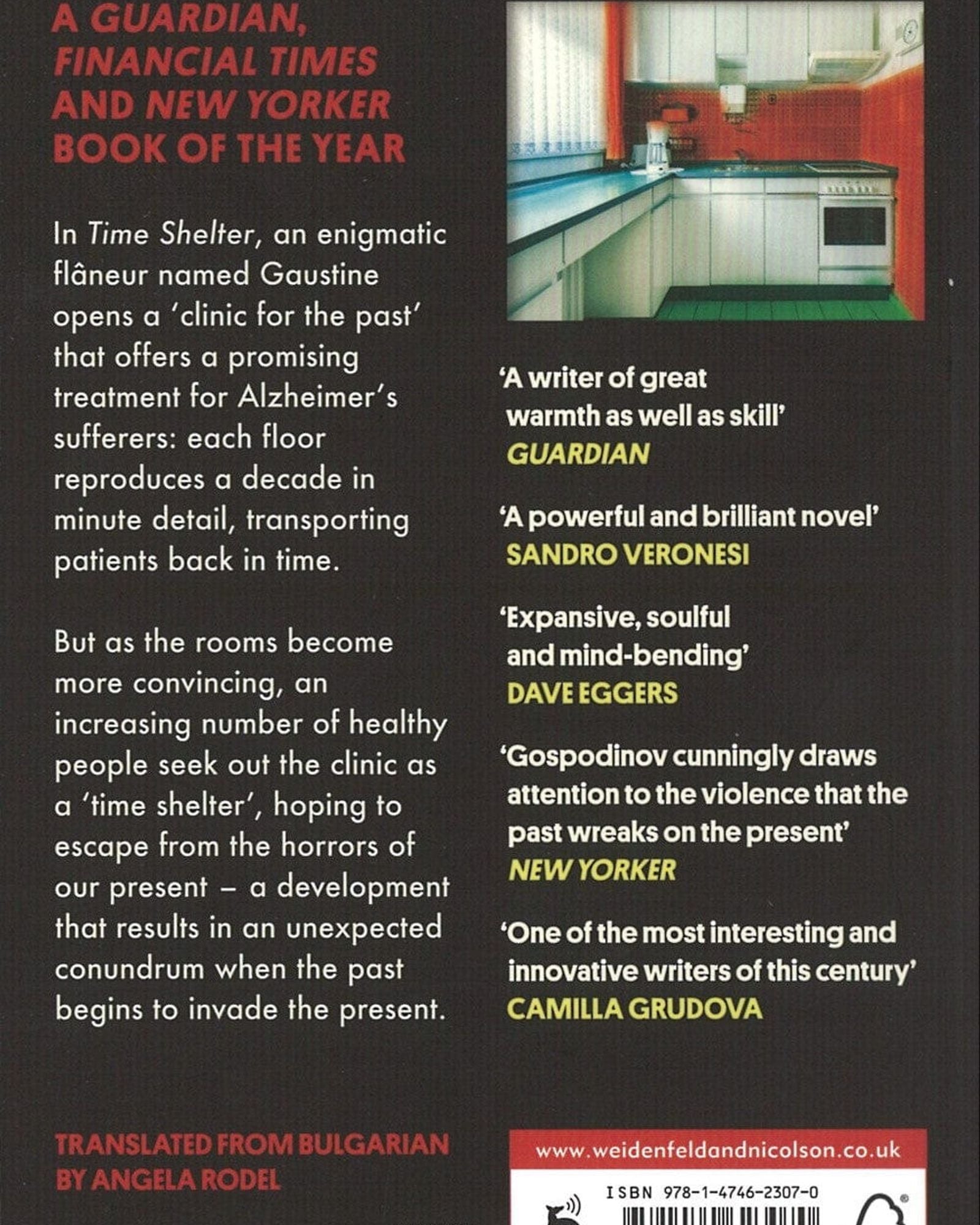 ملجأ الزمن: الفائزة بجائزة بوكر العالمية 2023