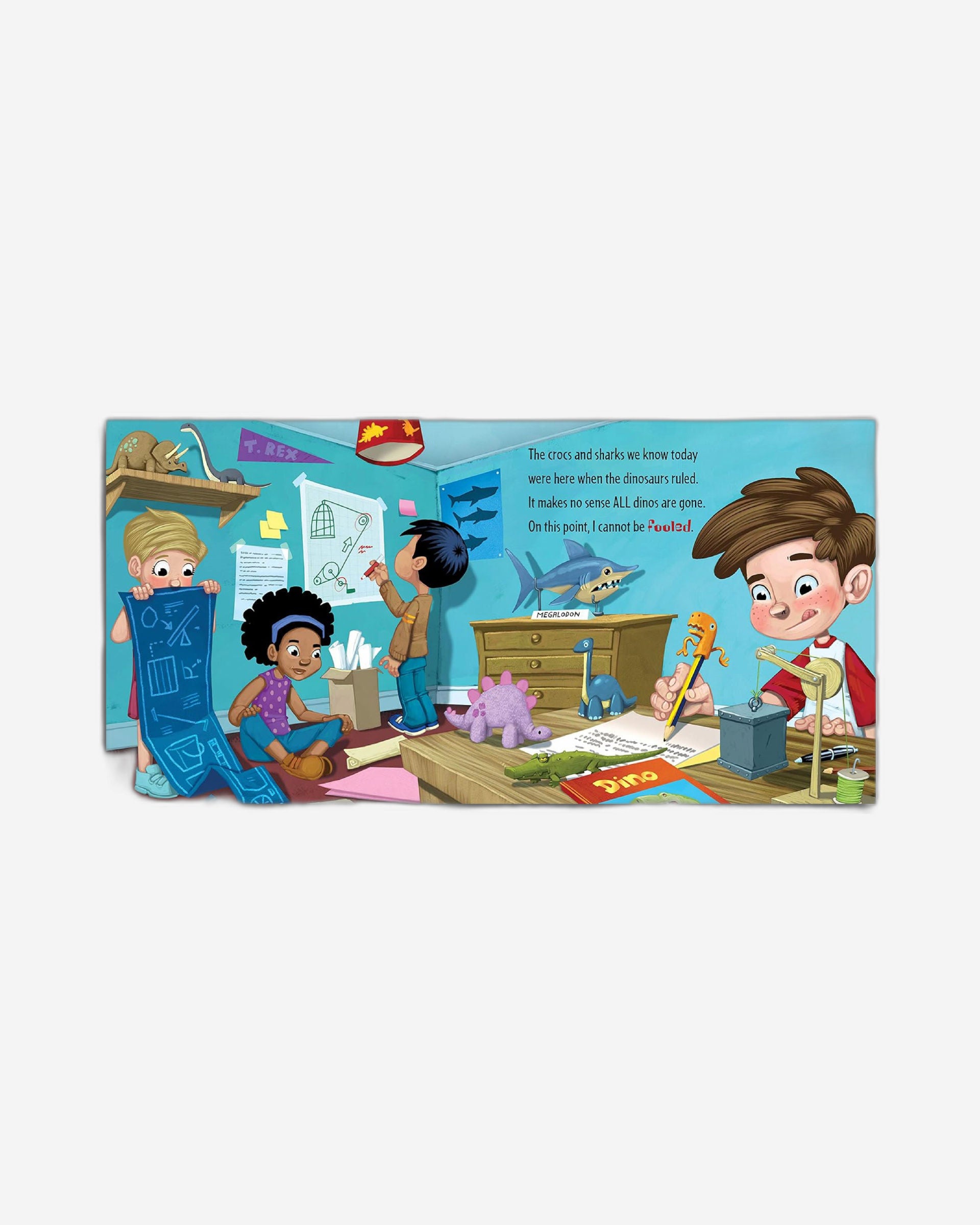 كيفية اصطياد ديناصور