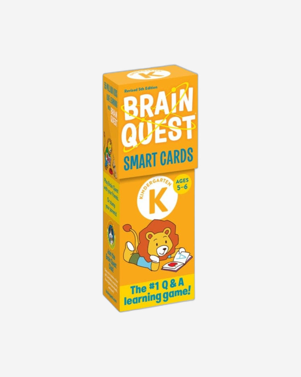 بطاقات ذكية لرياض الأطفال من Brain Quest، الطبعة الخامسة المنقحة