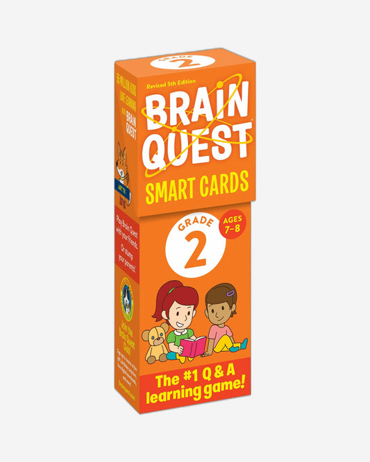 بطاقات ذكية من Brain Quest للصف الثاني - النسخة الخامسة المنقحة
