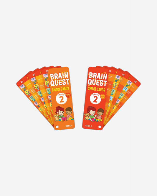 بطاقات ذكية من Brain Quest للصف الثاني - النسخة الخامسة المنقحة