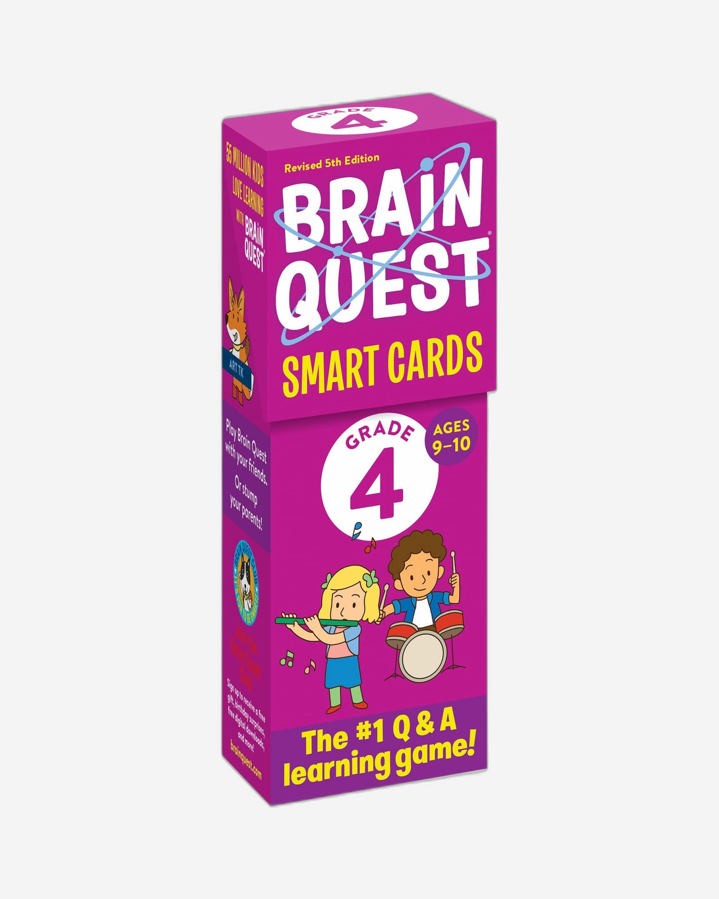 بطاقات ذكية من Brain Quest للصف الرابع - النسخة الخامسة المنقحة