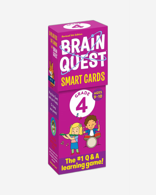 بطاقات ذكية من Brain Quest للصف الرابع - النسخة الخامسة المنقحة