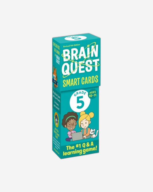 بطاقات ذكية من Brain Quest للصف الخامس - الطبعة الخامسة المنقحة