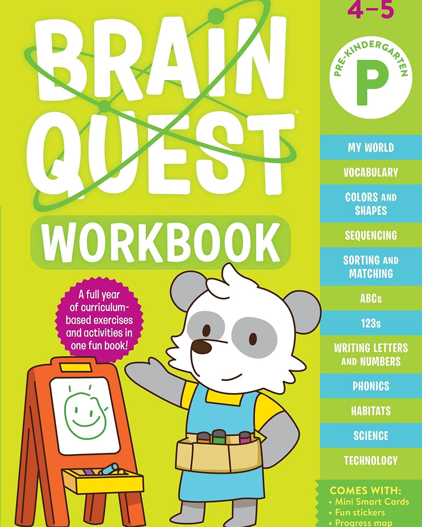 كتاب تمارين Brain Quest: ما قبل الروضة (الطبعة المنقحة)