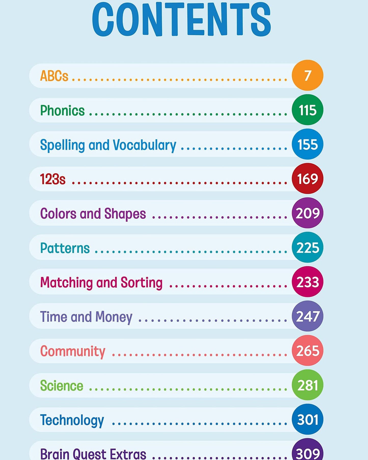 كتاب تمارين Brain Quest: رياض الأطفال (الطبعة المنقحة)